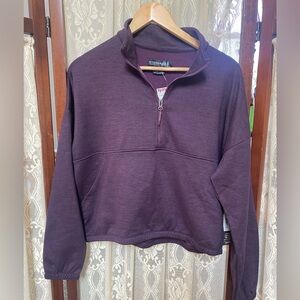Kyodan Deep Purple Quarter-Zip Pullover